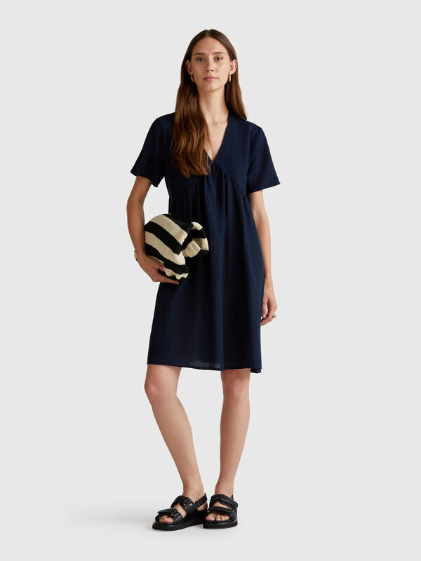 Lockeres kurzes Kleid Damen