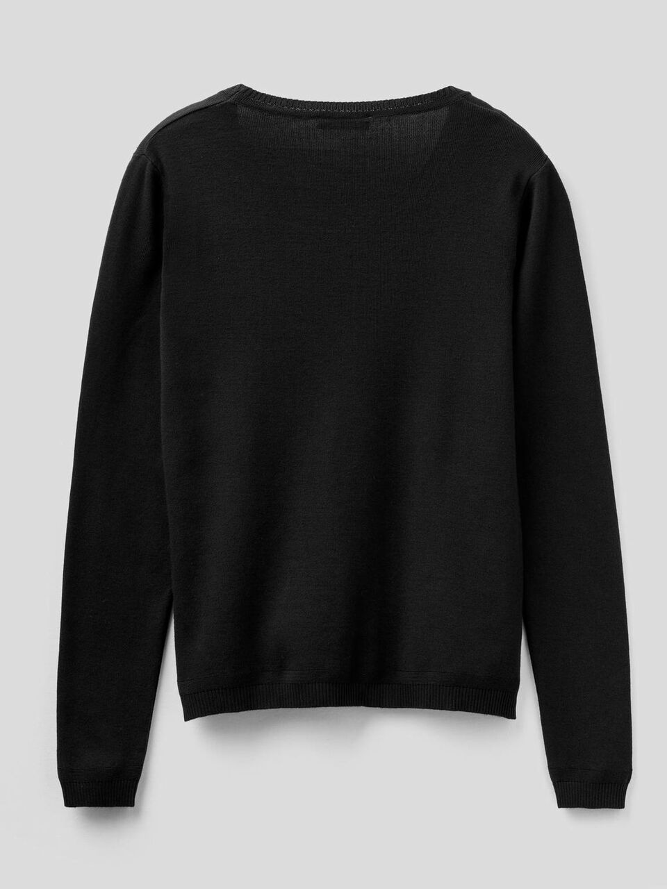 Pullover aus reiner Baumwolle mit Rundausschnitt image number 2