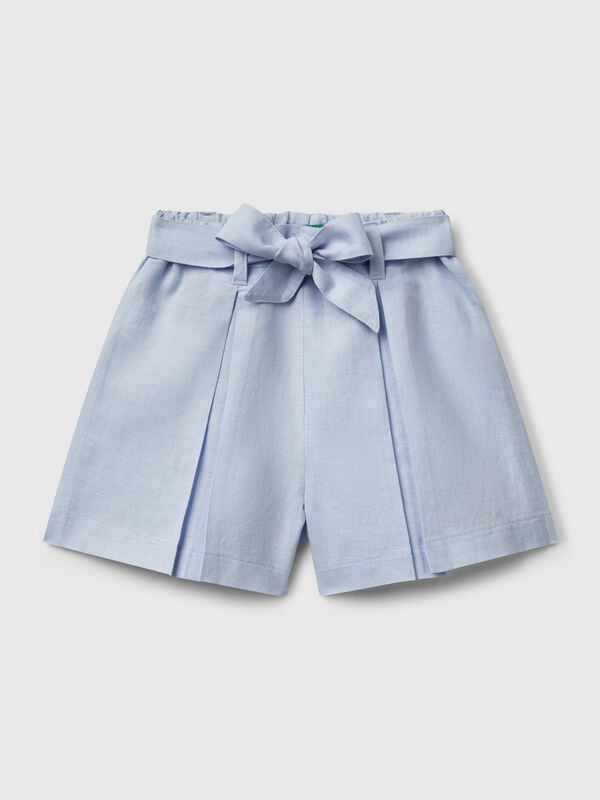 Bermudashorts mit Schärpe Mädchen