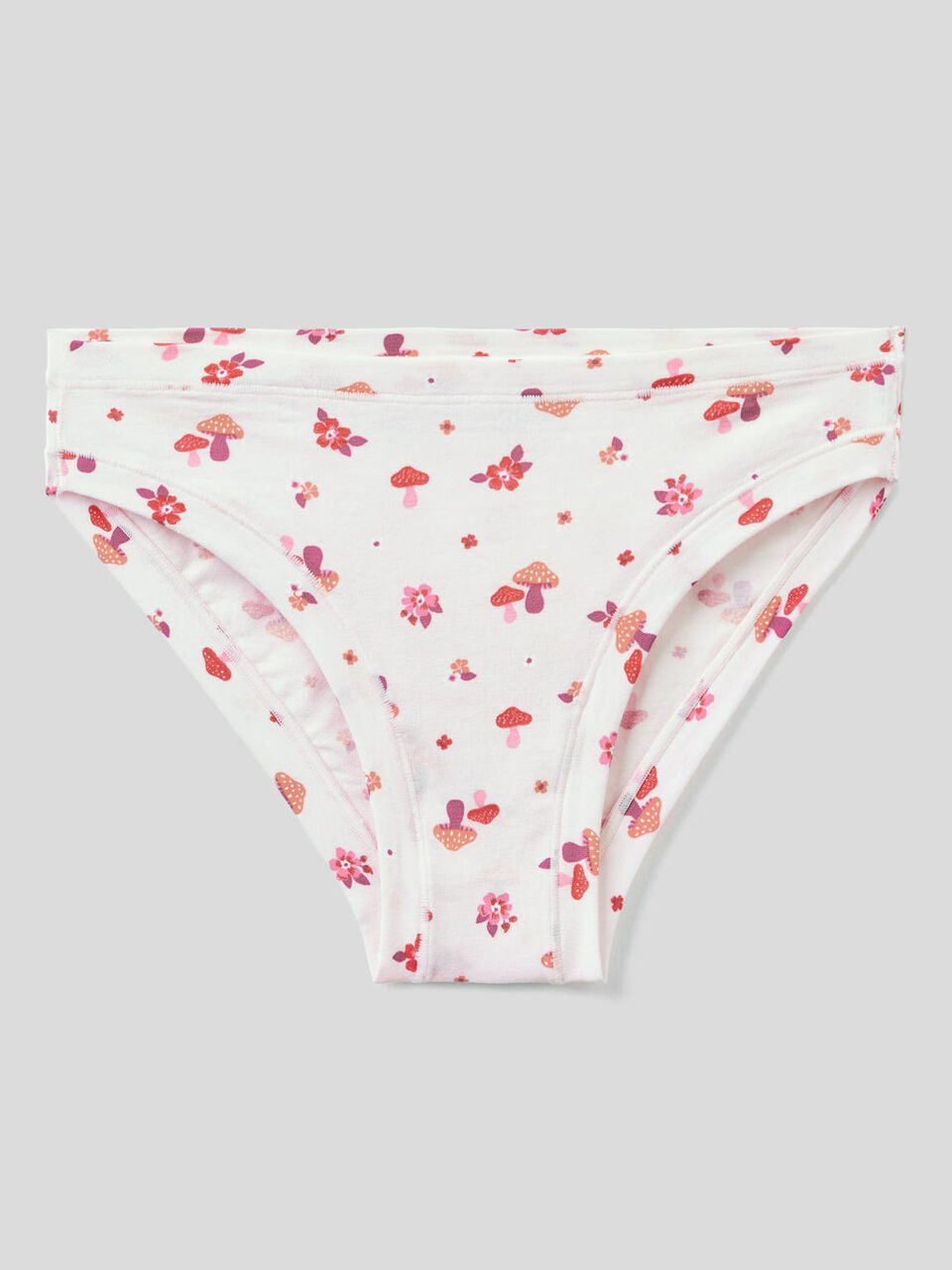 Gemusterter Slip aus super stretchiger Biobaumwolle image number 1