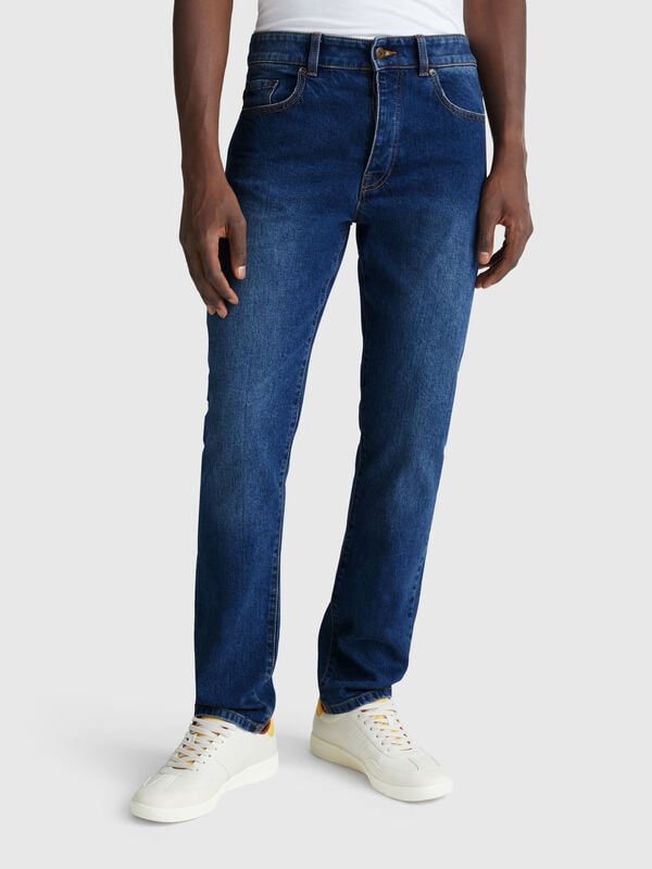 Slim-Fit-Jeans mit fünf Taschen Herren