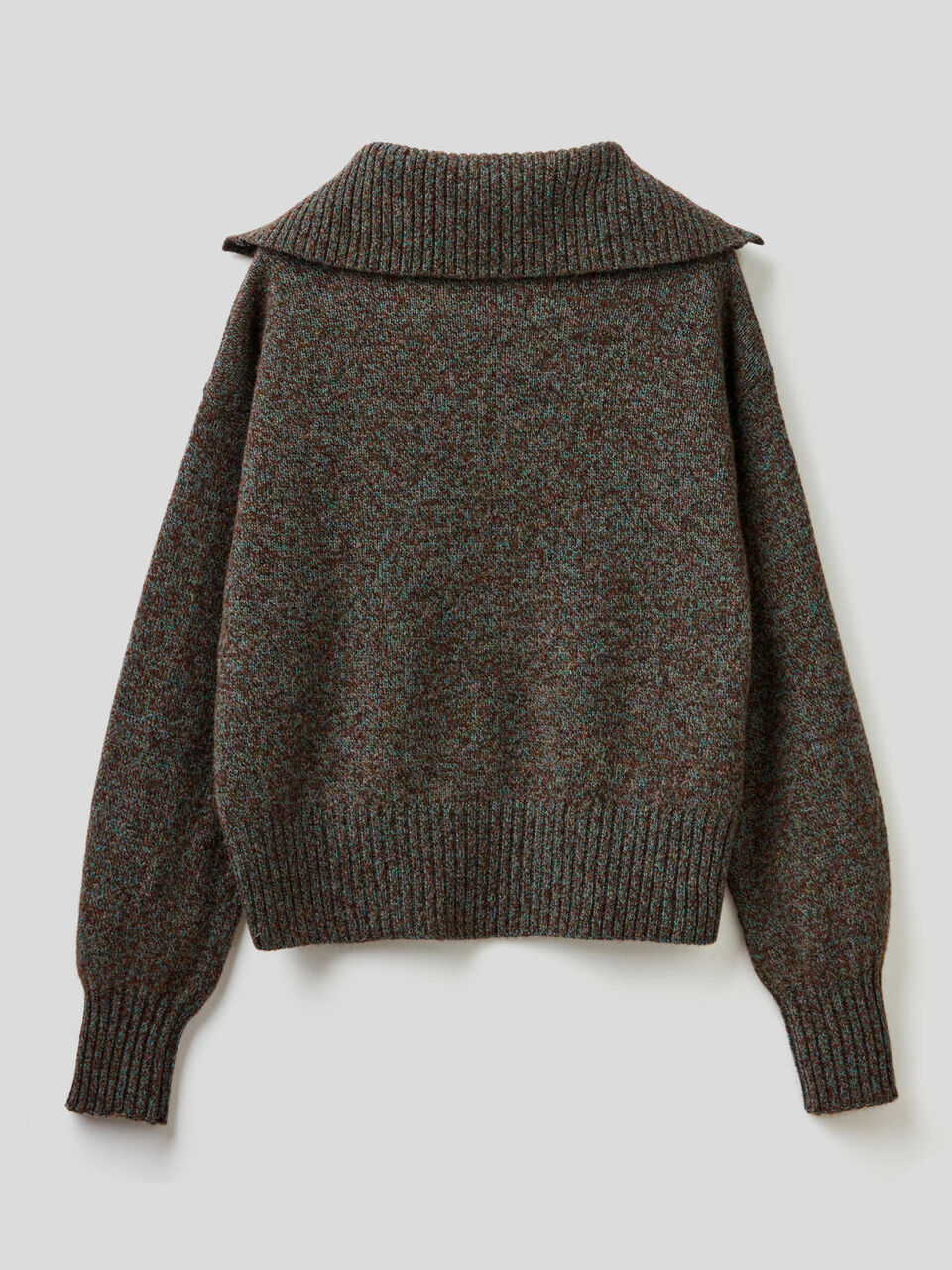 Polo aus reinem Shetland-Wolltrikot image number 2