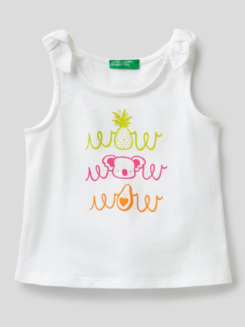 Top mit Print und Schleifchen image number 1