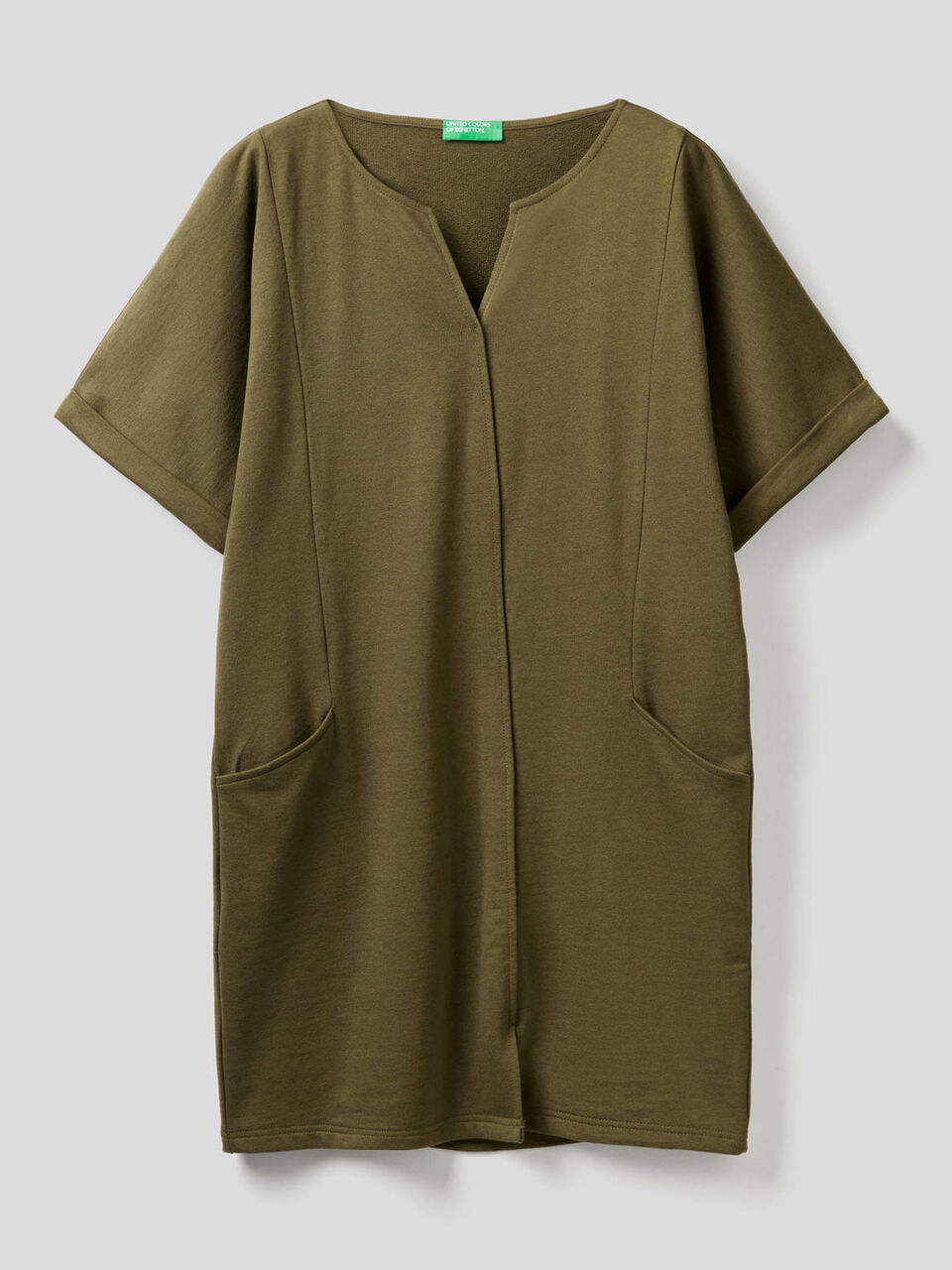 Kleid aus leichtem Sweatstoff image number 1