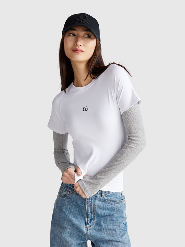 Slim-Fit-T-Shirt Damen