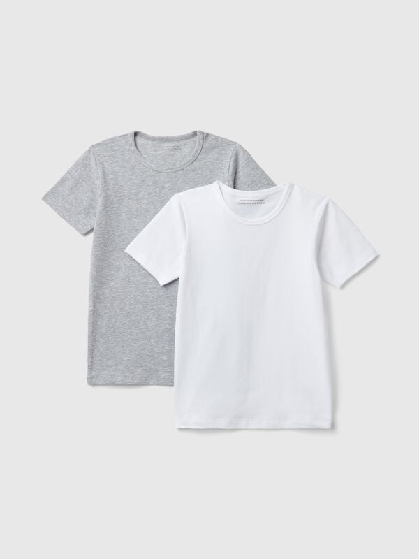 Zwei T-Shirts aus stretchiger Baumwolle Jungen