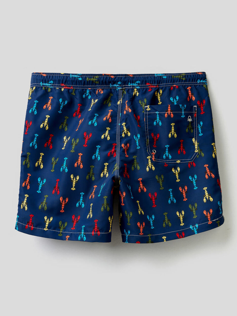 Badeshorts mit Musterprint image number 2