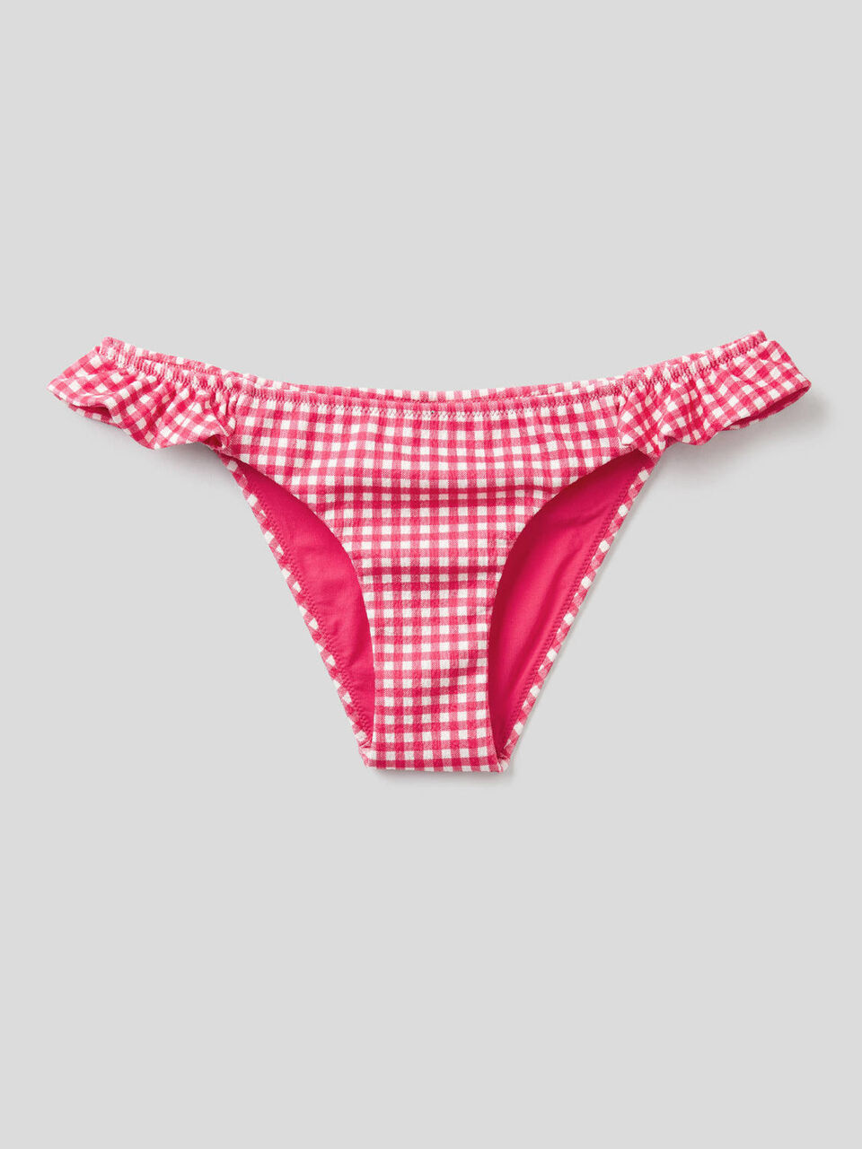 Badeslip mit Muster und Rüschen image number 1