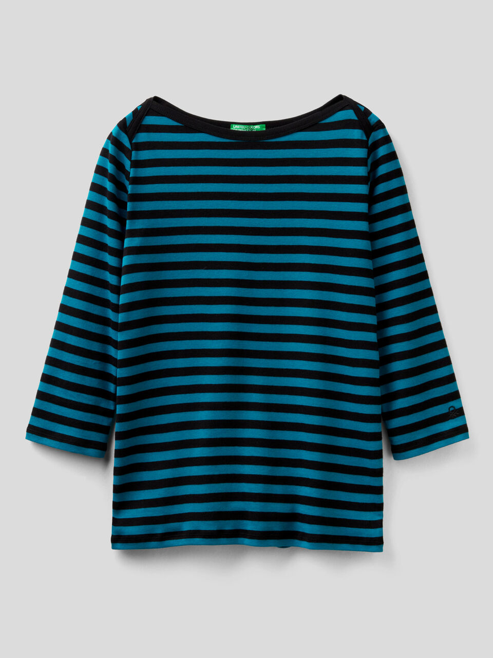 T-Shirt mit Streifen image number 1