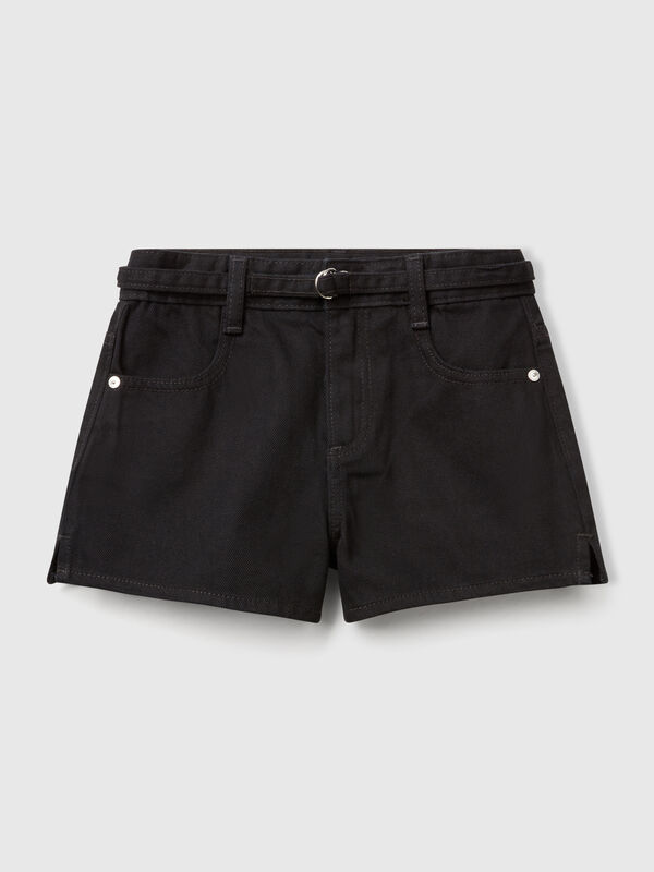 Shorts mit Gürtel Mädchen