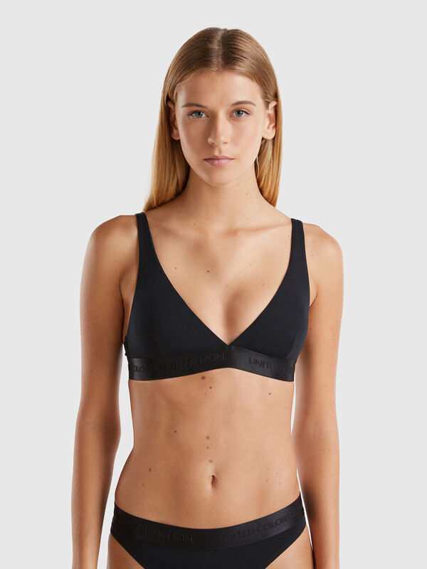 Triangel-BH aus Bio-Stretchbaumwolle Damen