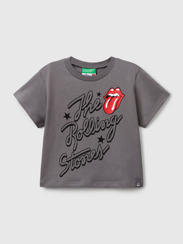 T-Shirt mit „The Rolling Stones“-Aufdruck Mädchen