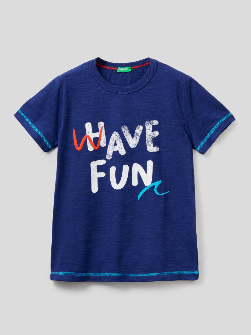 T-Shirt aus 100% Baumwolle mit Print image number 1