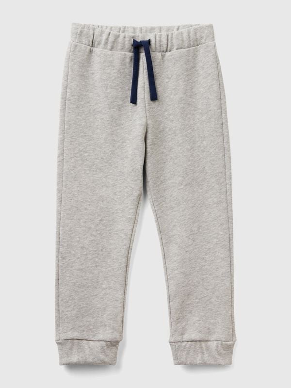 Baumwollhose mit Logo Jungen