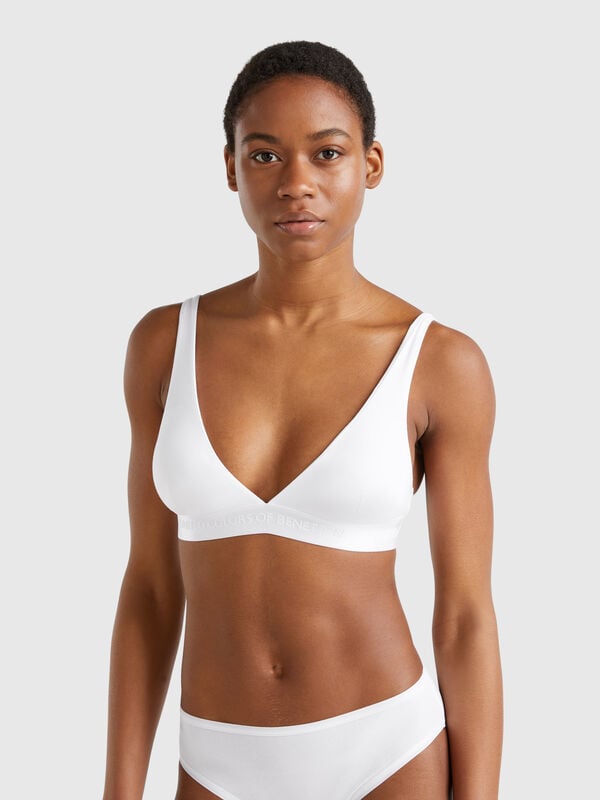 Triangel-BH aus elastischer Baumwolle Damen