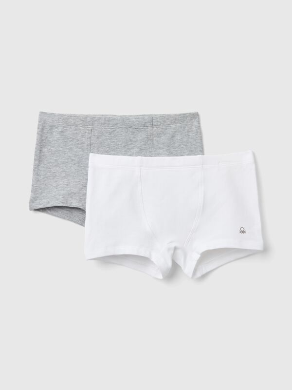 Zwei Boxershorts aus Stretch-Baumwolle Jungen
