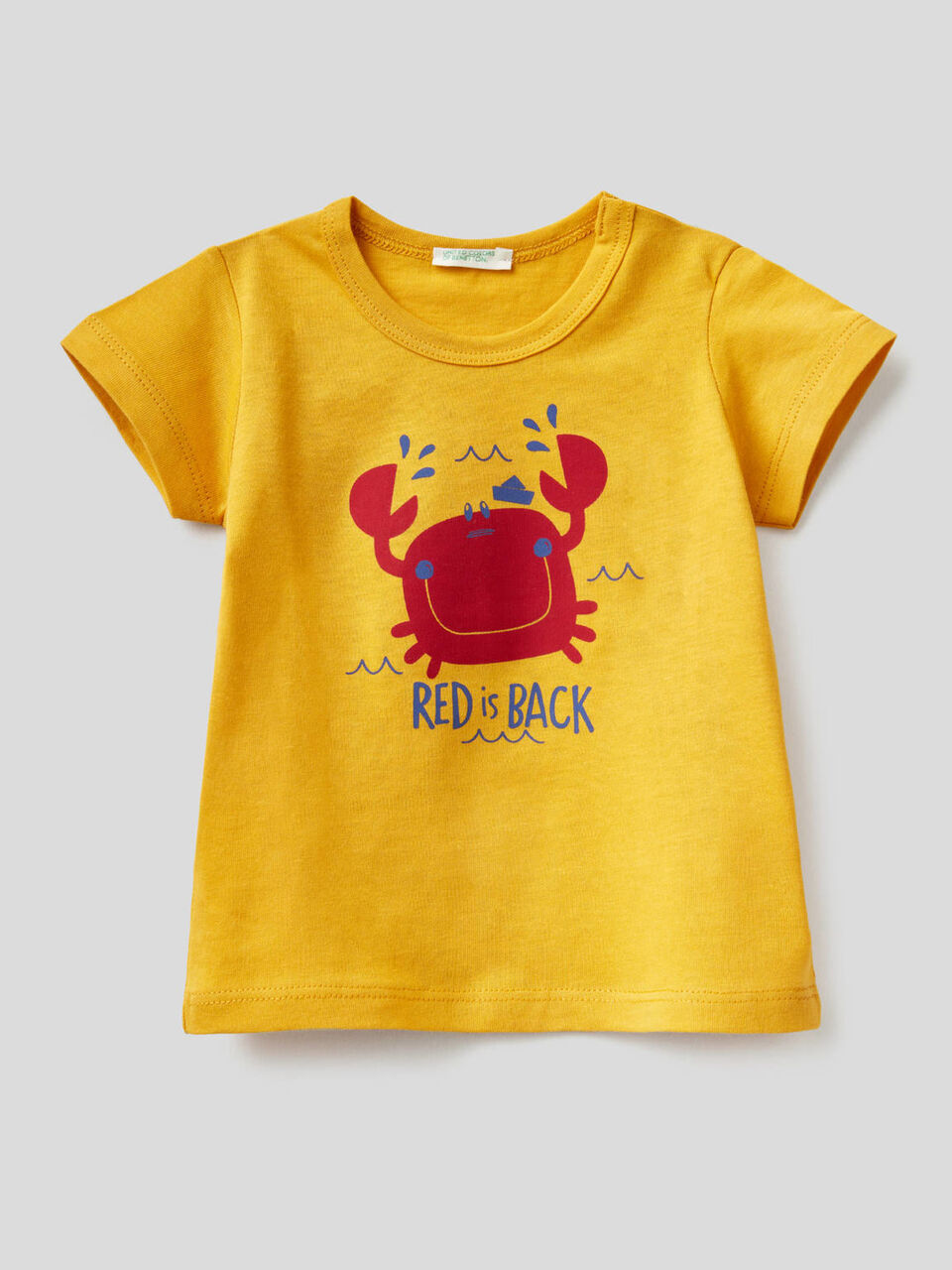 T-Shirt aus Bio-Baumwolle mit Print image number 1