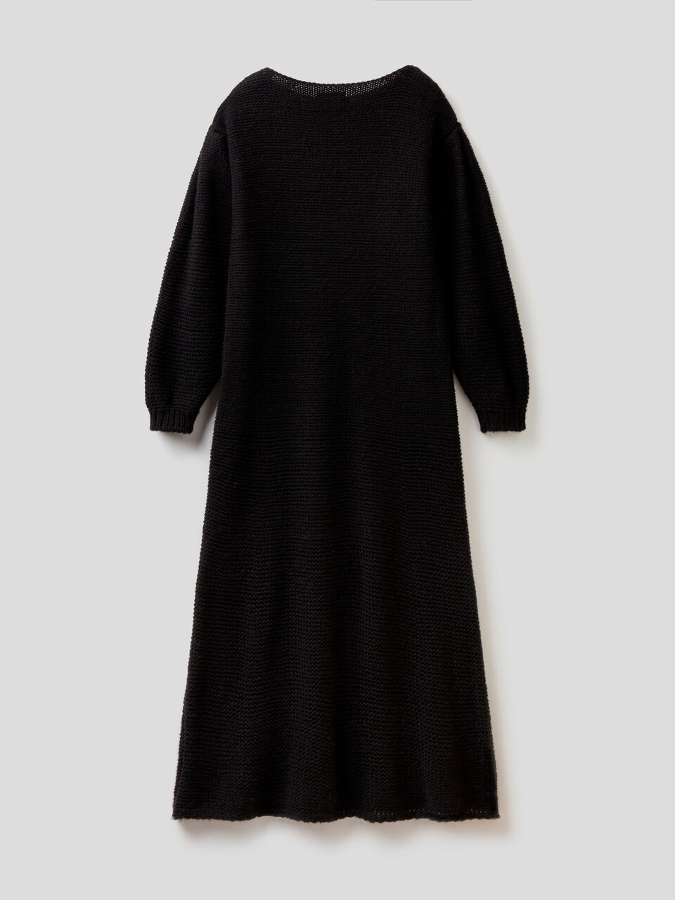 Maxi-Kleid aus Strick in einer Wollmischung image number 2