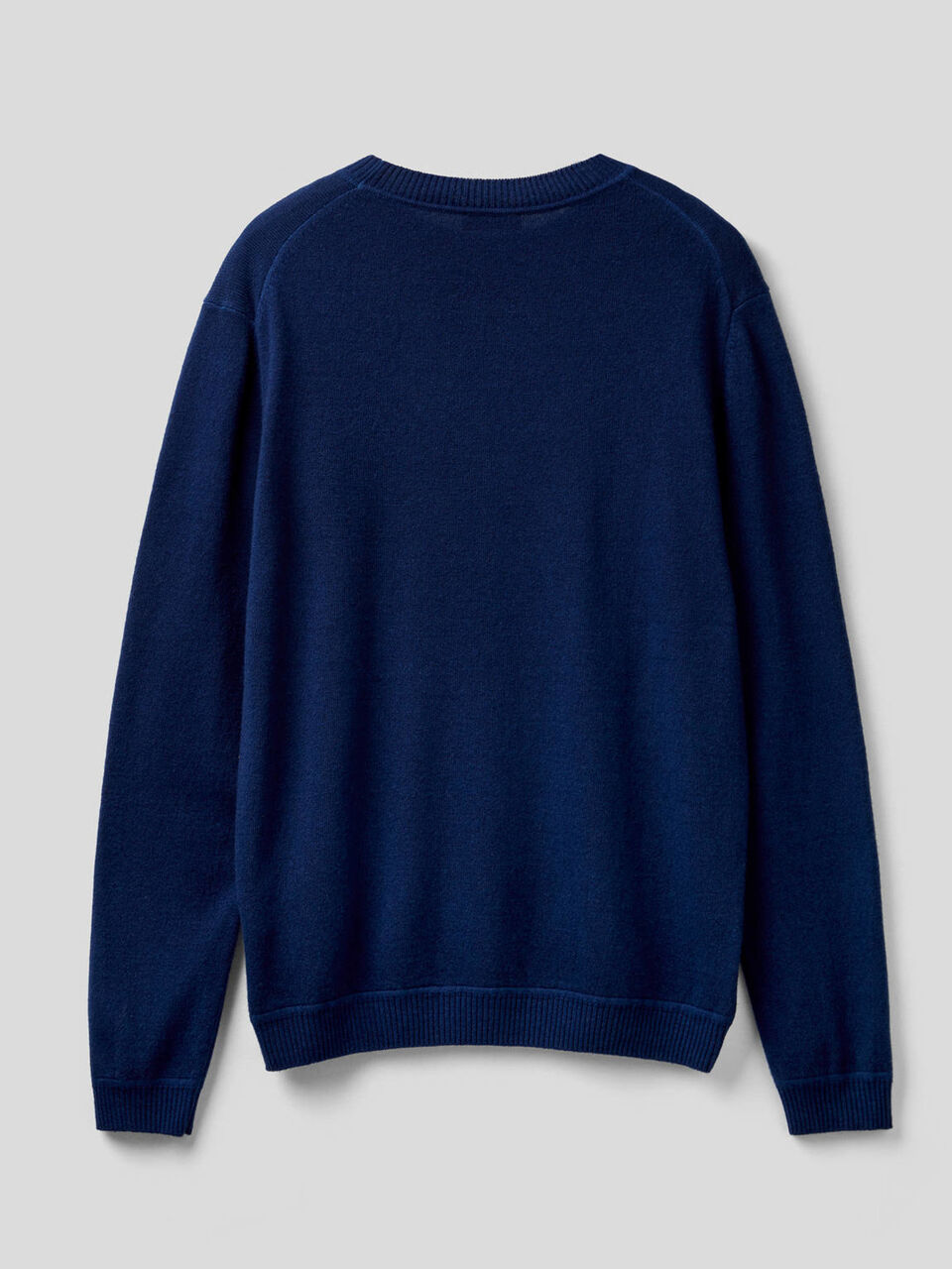 Pullover aus einer Wollmischung mit Rundausschnitt image number 2