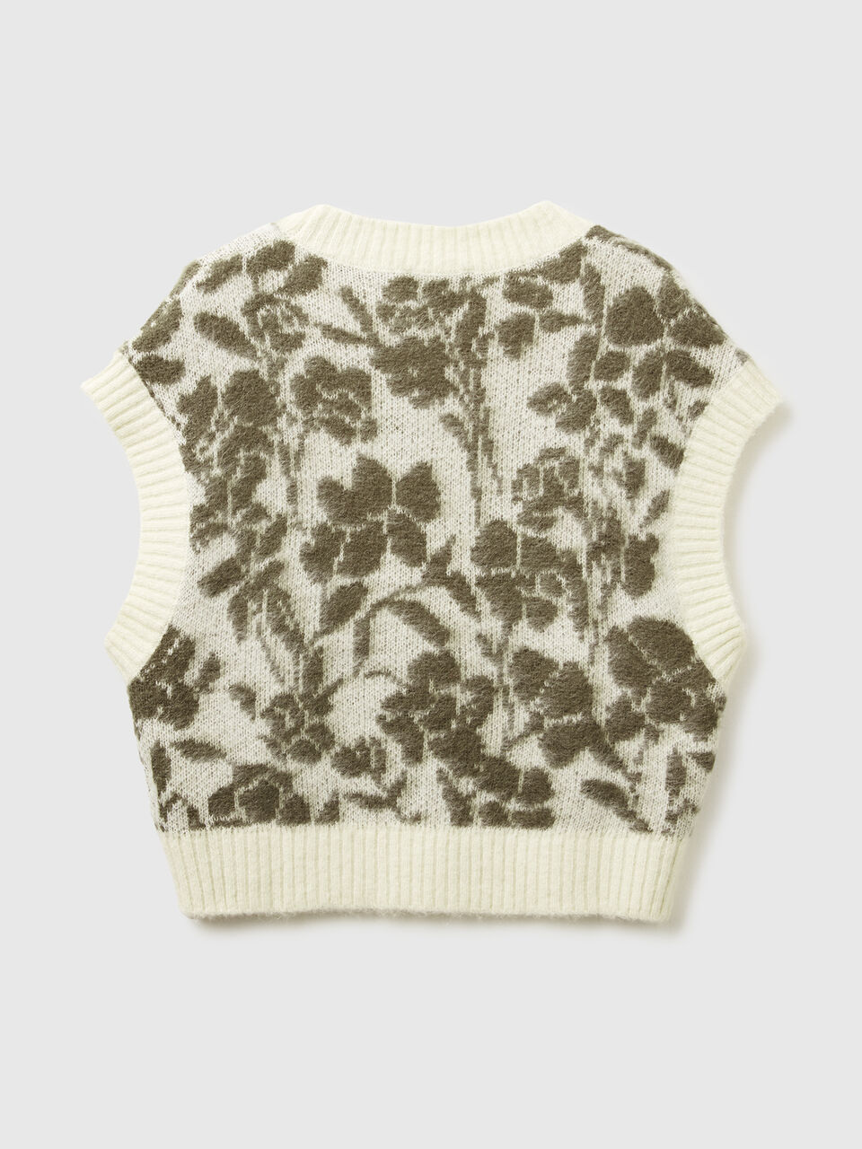 S/L V NECK SWEATER Damen image number 2