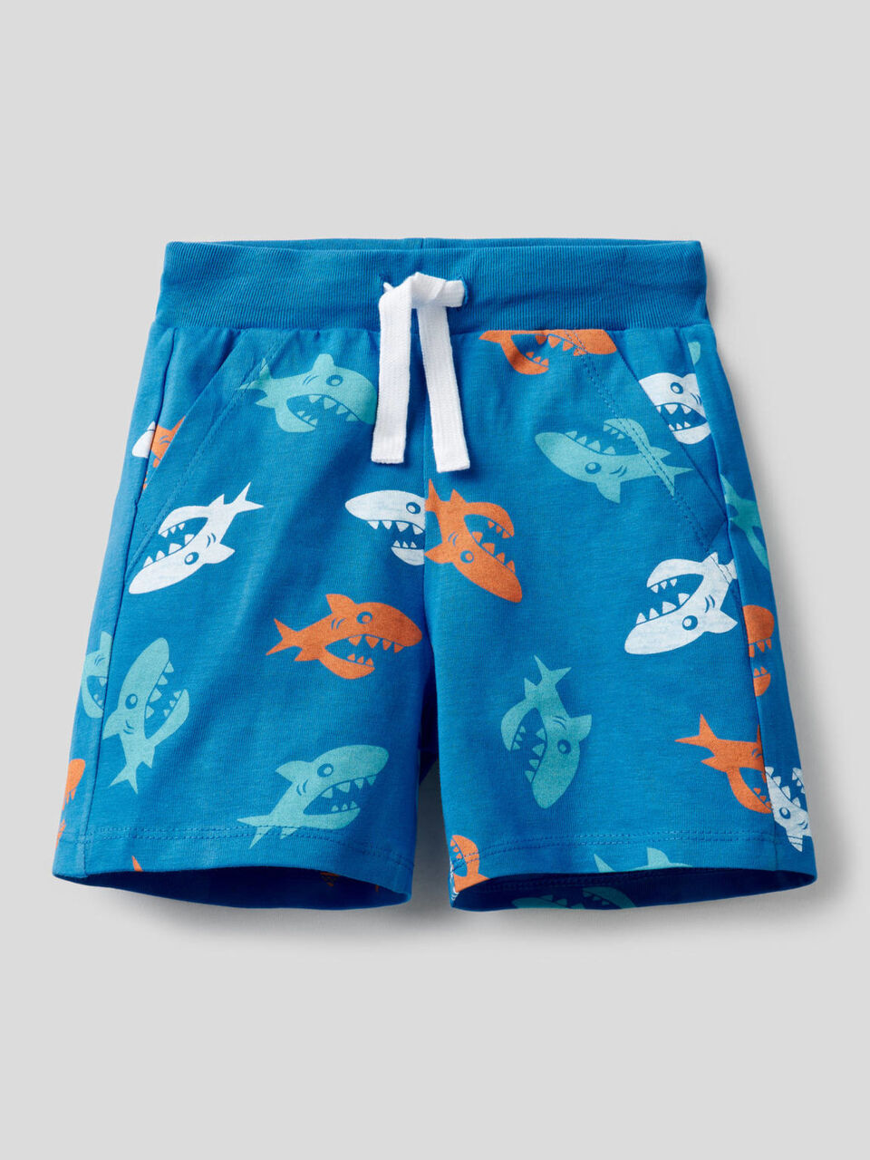 Bedruckte Shorts aus 100% Baumwolle image number 1
