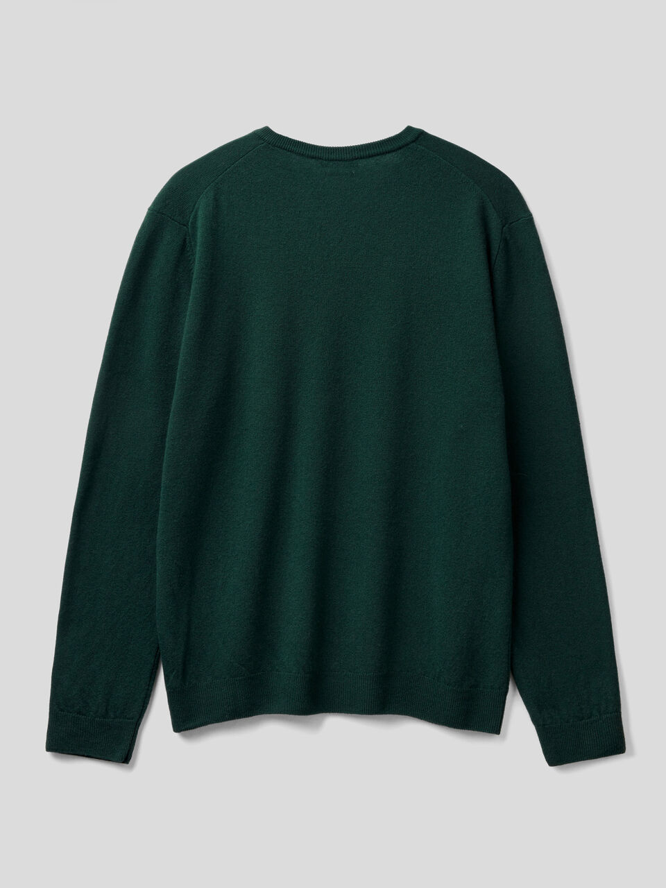 Pullover aus reiner Schurwolle mit V-Ausschnitt image number 2