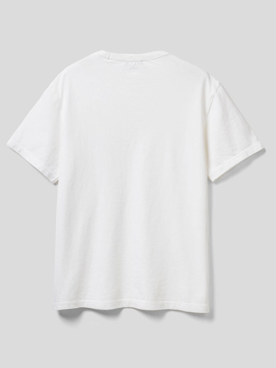 T-Shirt in reiner Baumwolle mit Rundausschnitt image number 2