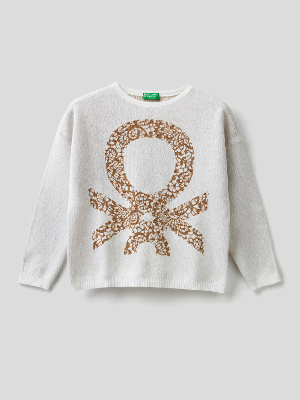 Boxy-Pullover mit Intarsienarbeit image number 1