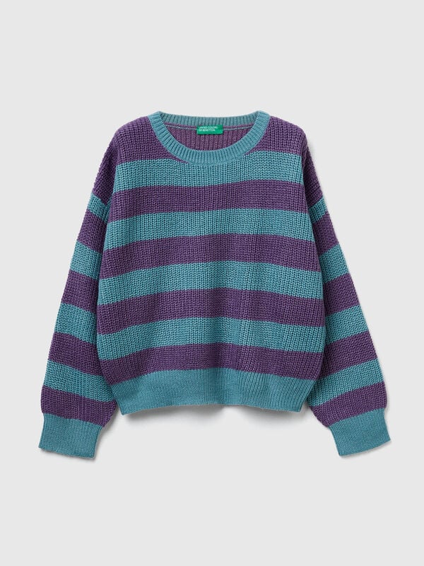 Gestreifter Pullover Mädchen