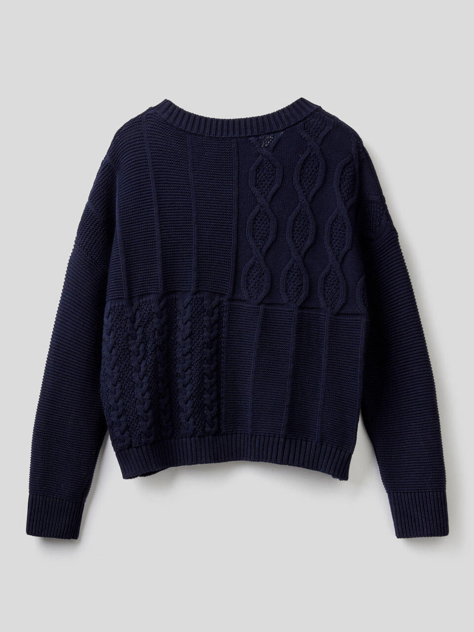 Pullover aus 100% Baumwolle mit besonderer Verarbeitung image number 2
