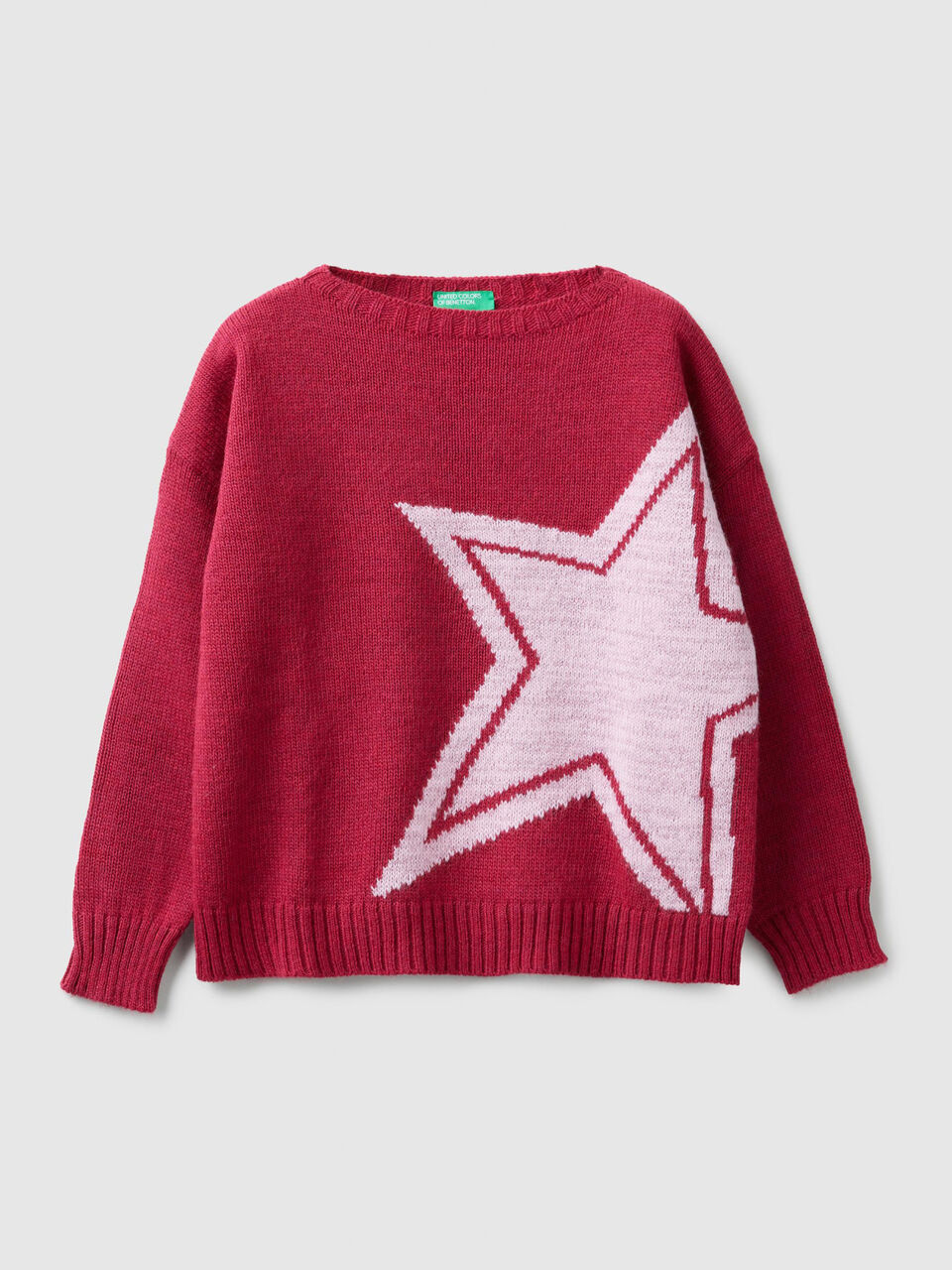 Pullover mit Lurex-Intarsienarbeit image number 1