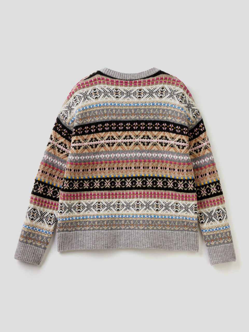 Bunter Jacquard-Pullover image number 2
