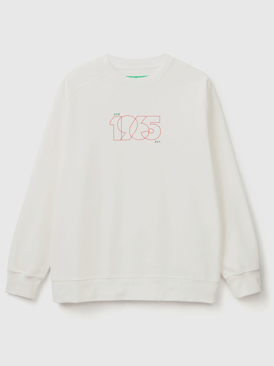 Sweatshirt aus Baumwollmischung mit Druck image number 1