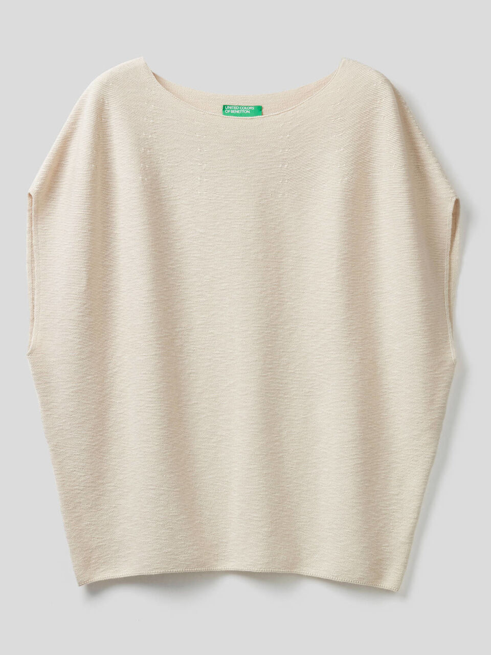 Pullover aus 100% Baumwolle mit kurzen Ärmeln image number 1