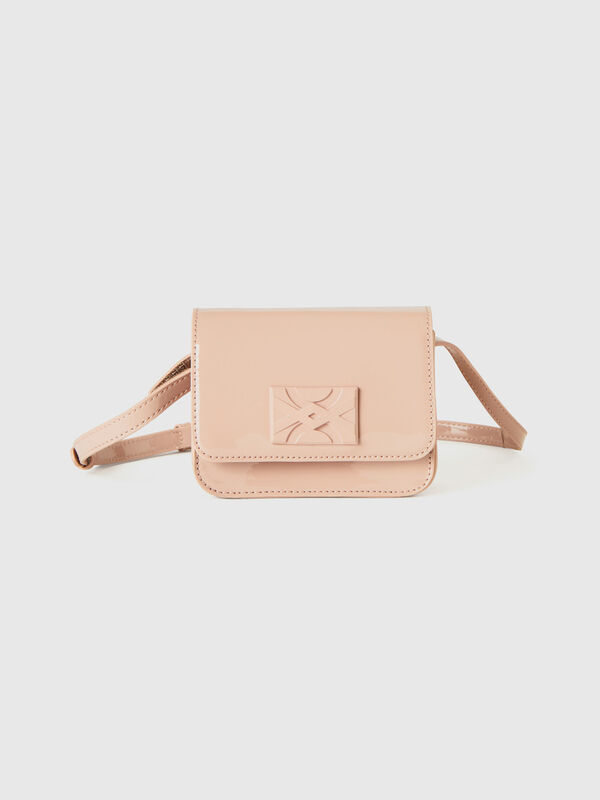 Glänzende Mini Be Bag in Hautrosa Mädchen