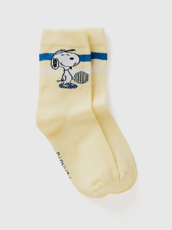 Gelbe Socken Snoopy ©Peanuts Jungen