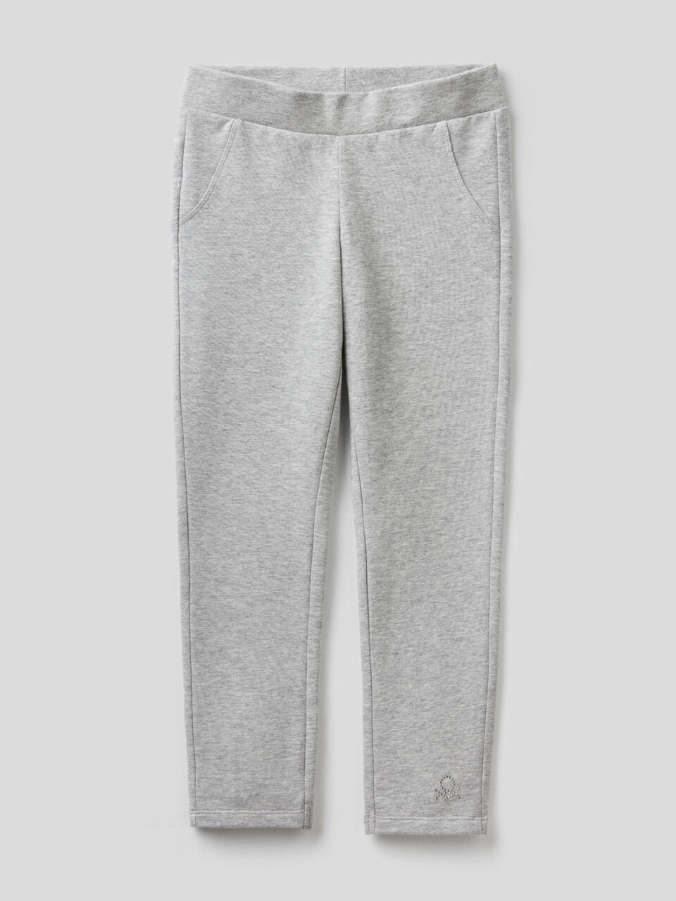 Leggings aus Sweatstoff mit Logo image number 1