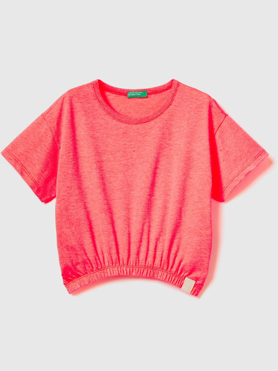 Boxy-Fit-Shirt aus recyceltem Stoff image number 1