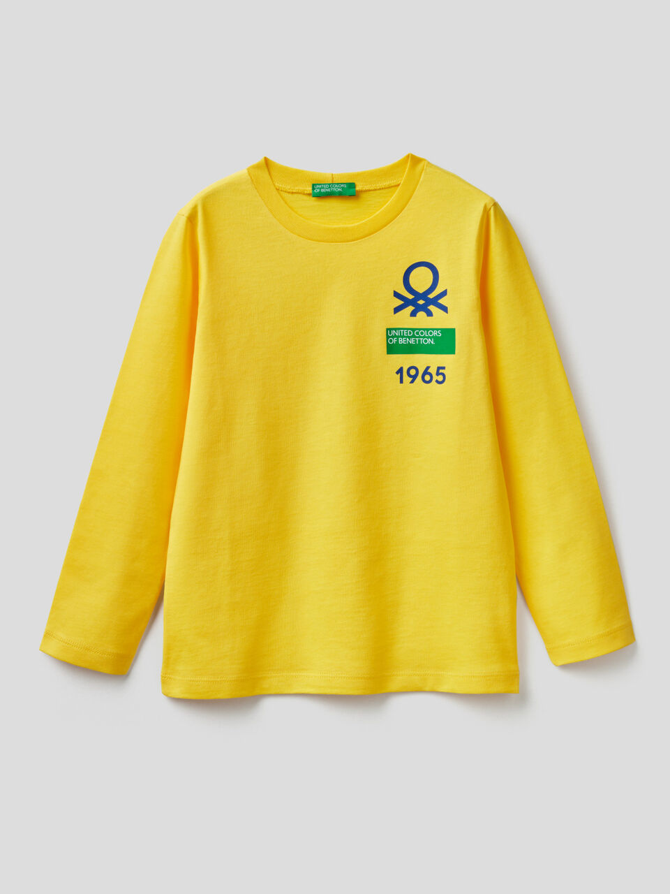 T-Shirt mit langen Ärmeln aus Bio-Baumwolle image number 1