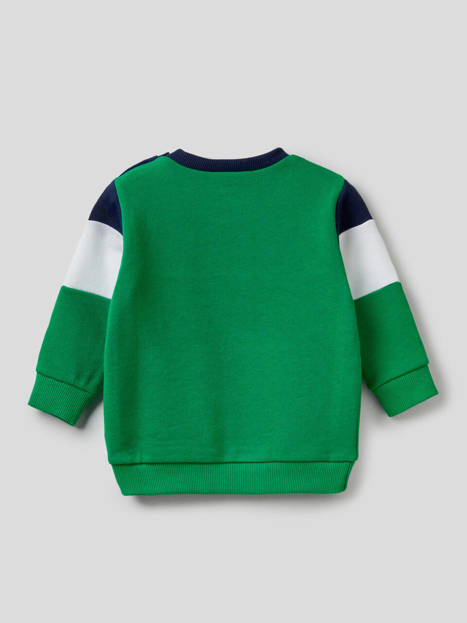 Sweatshirt aus Bio-Baumwolle mit Farbblöcken image number 2