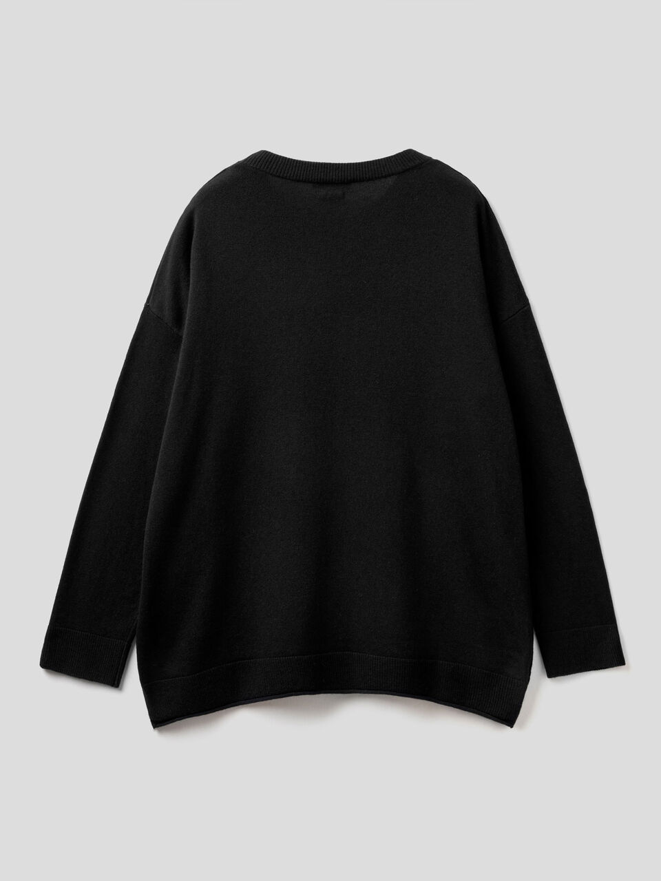 Boxy-Fit-Pullover in einer Cashmeremischung image number 2