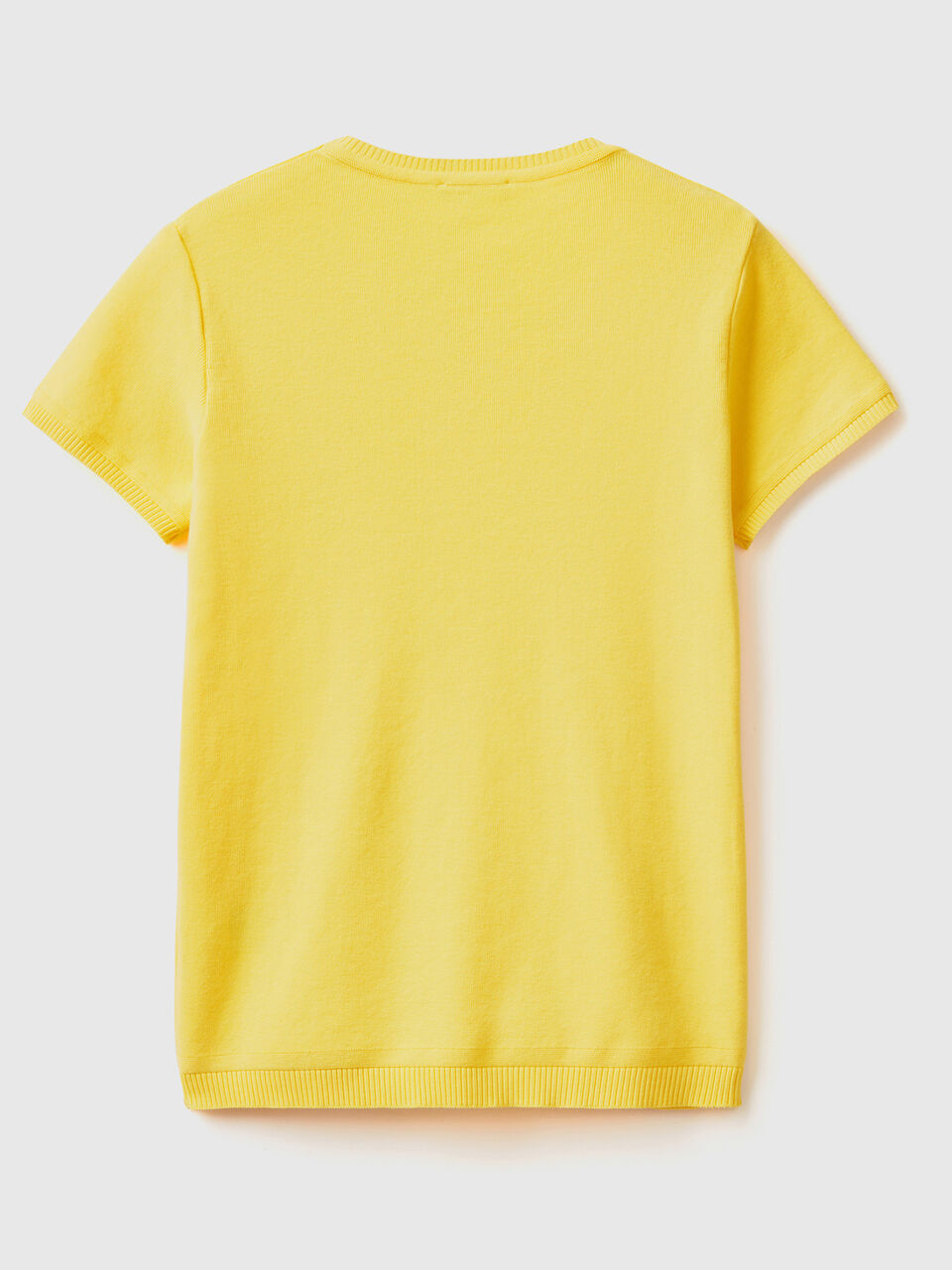 Kurzärmeliger Pulli aus 100% Baumwolle image number 2