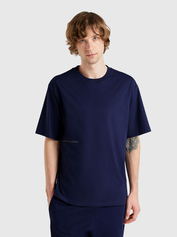 T-Shirt mit Logo-Print Herren