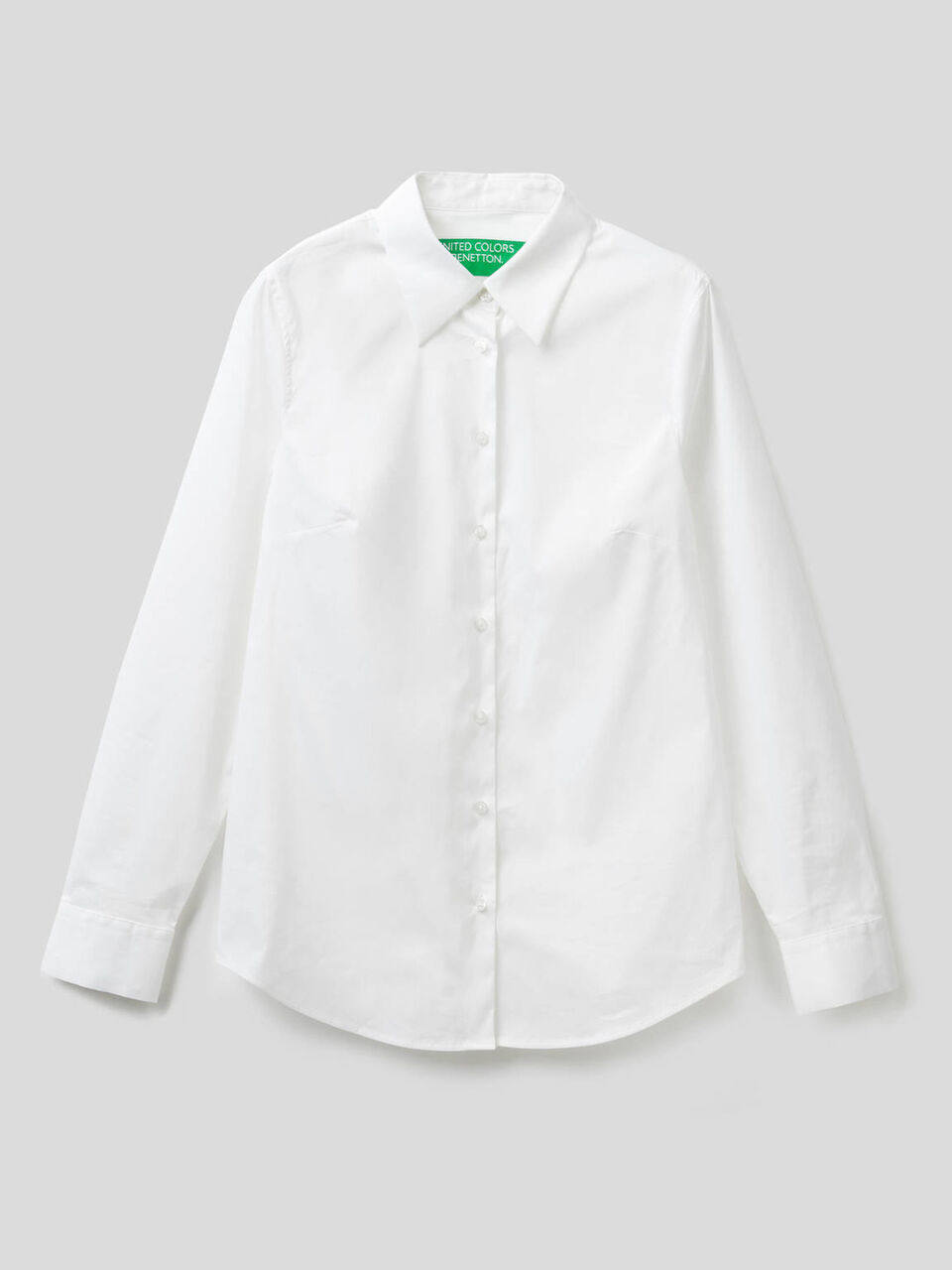 Bluse in einer stretchigen Baumwollmischung image number 1