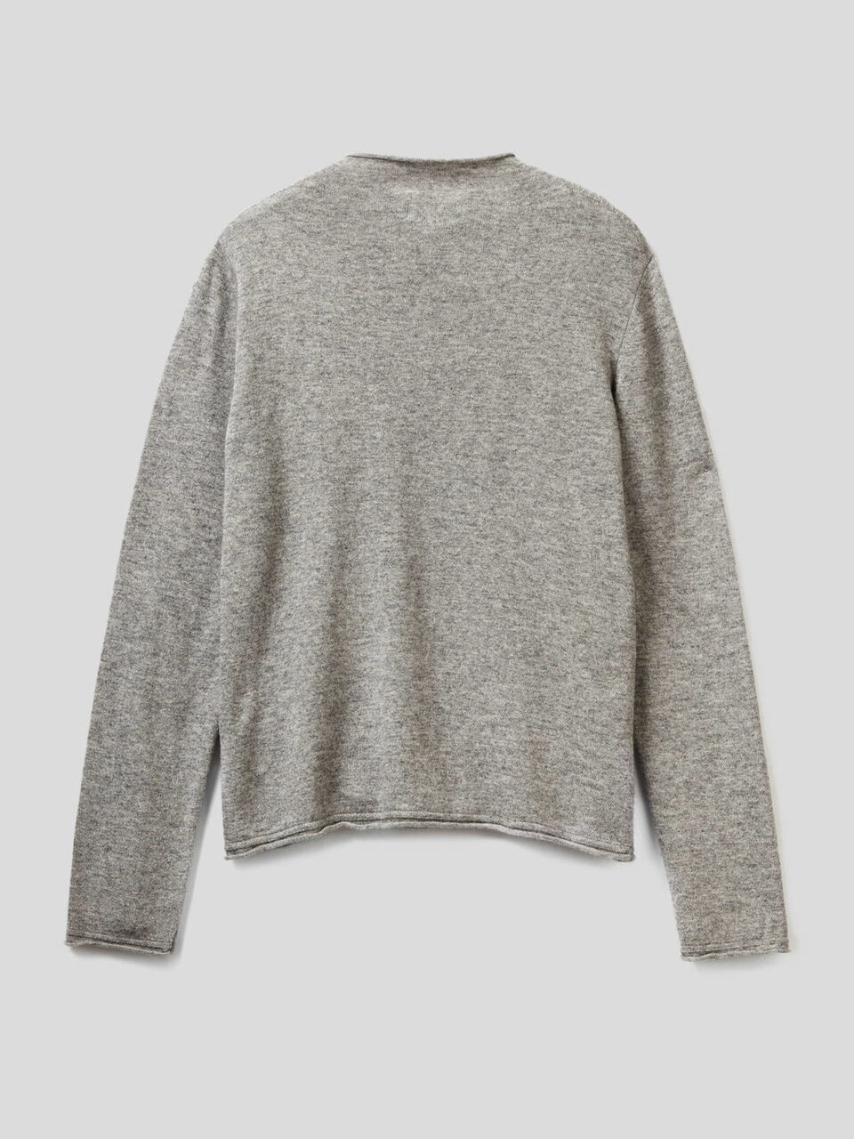 Einfarbiger Stehkragenpullover image number 2