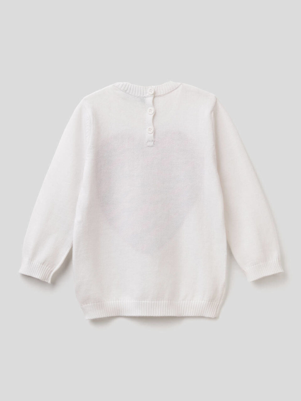 Pullover aus Baumwolle mit Intarsienarbeit image number 2