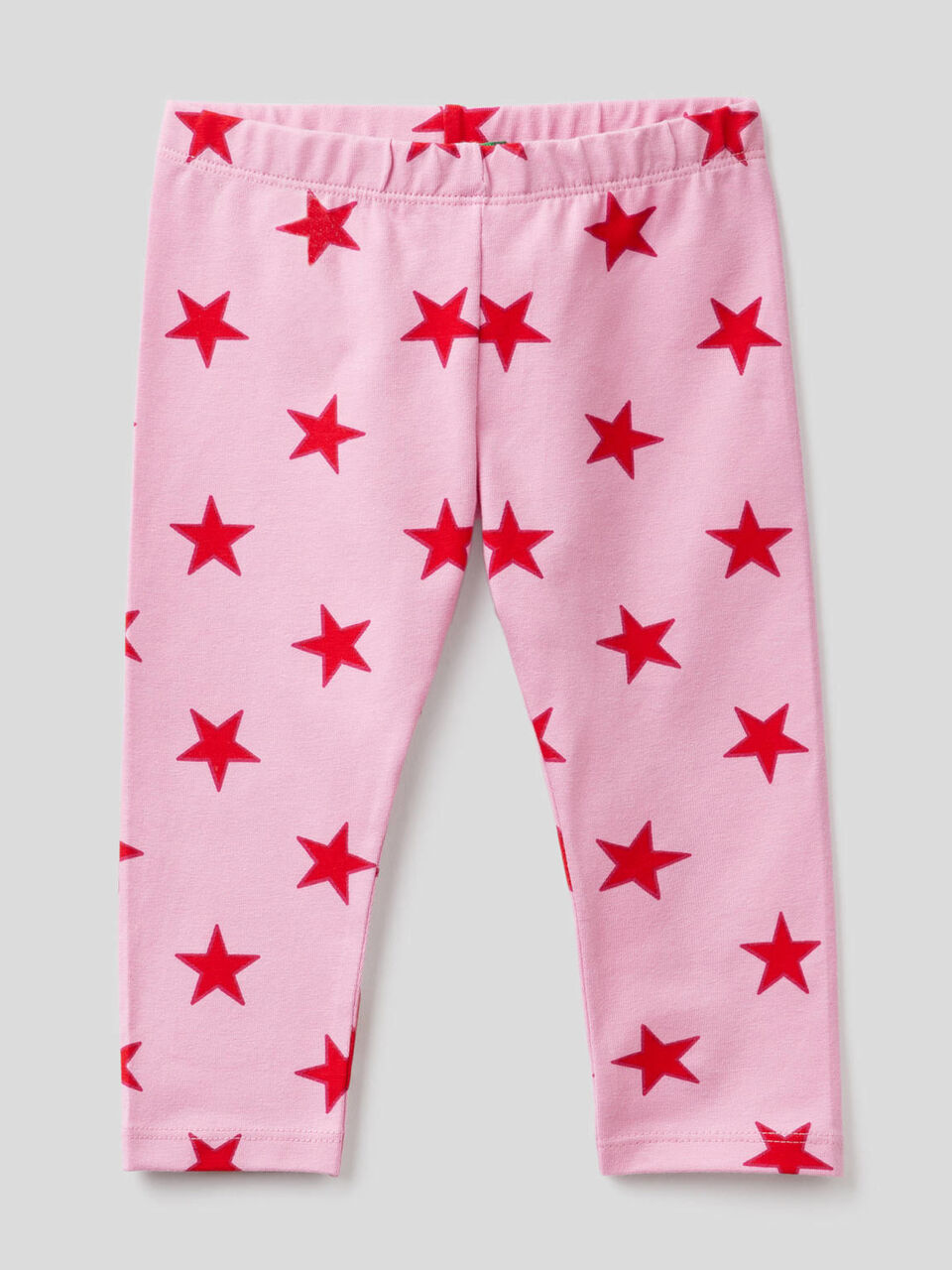 Leggings mit Print aus elastischer Baumwolle image number 1