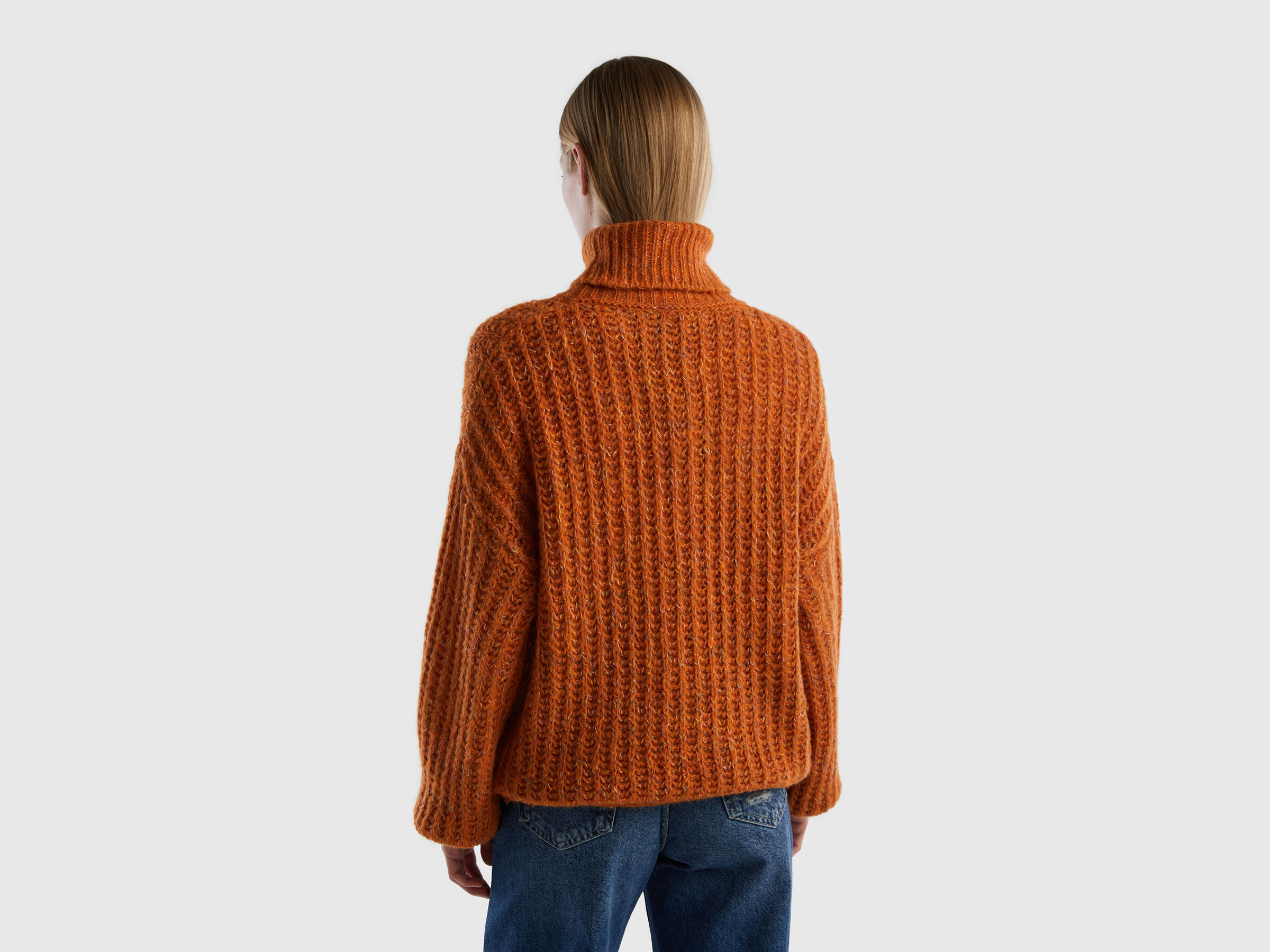 Rollkragenpullover in einer Wollmischung image number 2