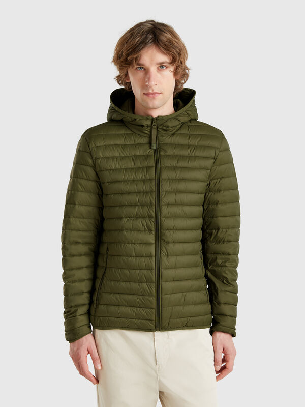 Daunenjacke mit normaler Passform und Wattierung Herren