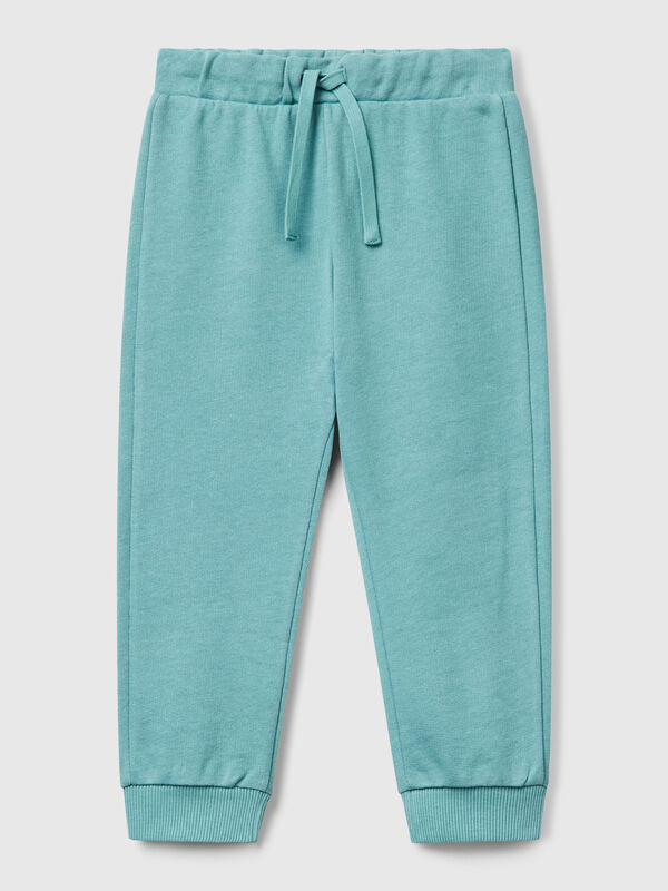 Baumwollhose mit Logo Jungen